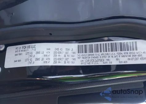 2016 Jeep Cherokee Latitude from USA, damaged, VIN 1C4PJMCB1GW375810